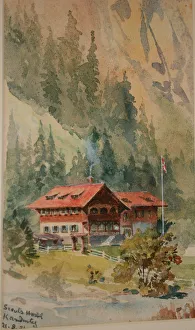 Images Dated 8th August 2011: Scouts Hostel, Kandersteg