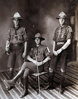 Three scouts, Natal, South Africa