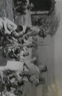 Grenada Prints: Scouts practising pioneering, Grenada, West Indies