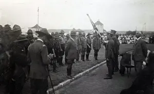 Scouts at a rally, Natal, South Africa