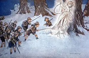 Wood Land Prints: Not in the Scouts Rules! Tracking the Ghost