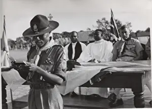 Vicar Prints: Scouts Own Service in Ghana, West Africa