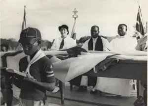 Scouts Own Service in Ghana, West Africa