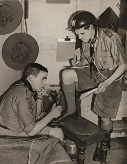 Scouts during Wartime