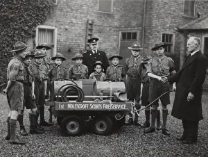 Scouts during Wartime