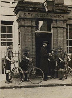Images Dated 26th June 2012: Scouts during Wartime