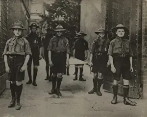Scouts during Wartime