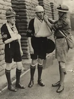 Scouts during Wartime