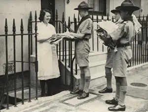 Scouts during Wartime