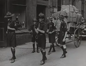 Scouts during Wartime