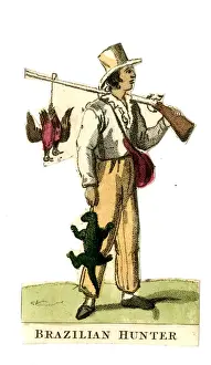 Scrap, Peoples of the World - Brazilian Hunter