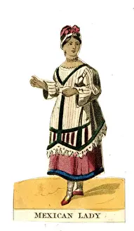 Scrap, Peoples of the World - Mexican Lady