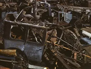 Scrap and salvage depot, Butte, Mont