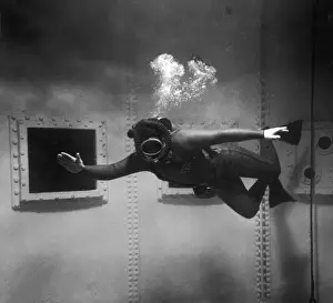 Swims Prints: Scuba Diver