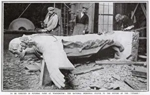 Maiden Prints: The sculpting of the Titanic Statue designed by Mrs Harry Payne Whitney
