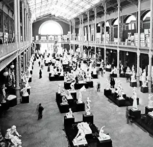 The Sculpture Hall, Exposition Universelle, Paris in 1889