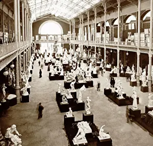 The Sculpture Hall, Exposition Universelle, Paris in 1889