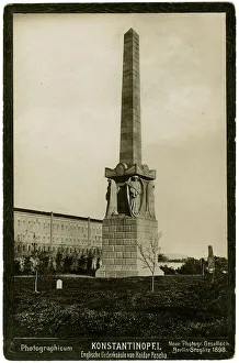 Haydarpasa Prints: Scutari Monument, Haydarpasa British Cemetery, Istanbul