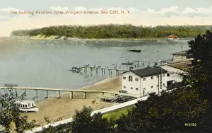 Beaches Prints: Sea Cliff, Long Island