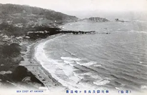 Prefecture Prints: The sea coast at Hayama, Japan