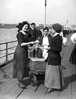 Images Dated 6th February 2012: Sea Fishing Festival, Southend-on-Sea, Essex