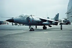 Aerospace Prints: Sea Harrier FRS. 1 at RAF Gibraltar