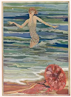 Hath Prints: The Sea Hath Pearls - Especially At Deauville In August