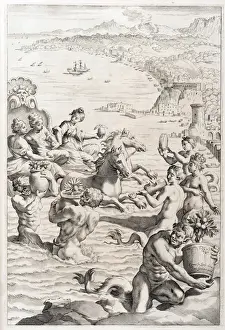 1646 Prints: Sea nymphs [?]