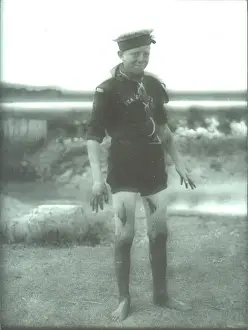 Wading Prints: Sea Scout with muddy legs