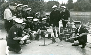 Images Dated 23rd January 2012: Sea Scout training