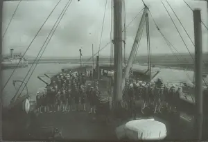 Sea Scouts on board HMS Implacable, Portsmouth