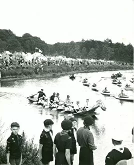 Images Dated 26th January 2012: Sea Scouts and Cub Scouts at a regatta