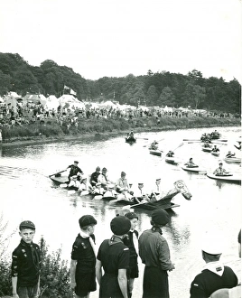 Images Dated 26th January 2012: Sea Scouts and Cub Scouts at a regatta