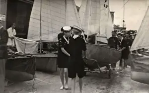 Assisting Prints: Sea Scouts helping at 1948 Olympics