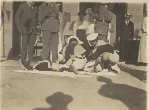 Sea Scouts taking part in an activity, Gibraltar