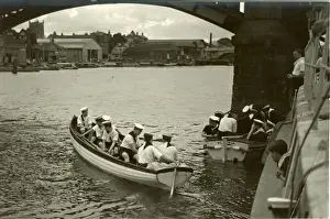 Sea Scouts in whalers