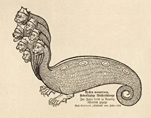 1530 Prints: Sea Serpent Hydra