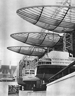 Sea and Ships Pavilion, Festival of Britain site, London Sea and Ships Pavilion, Festival of Britain site, London