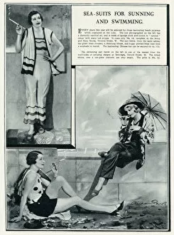 Polka Gallery: Sea-suits for sunning and swimming 1930