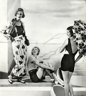 Sep18 Collection: Sea Suits for Sunning and Swimming 1931
