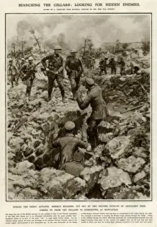 Cellars Prints: Seaching the cellars: Looking for the Hidden enemies
