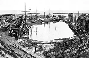 Seaham Harbour, North Dock early 1900's