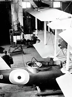 Images Dated 18th March 2019: Seal flying boat under construction