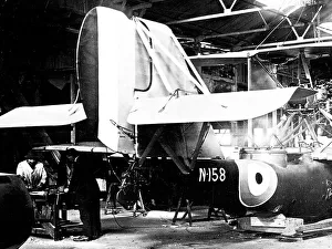 Images Dated 18th March 2019: Seal flying boat under construction