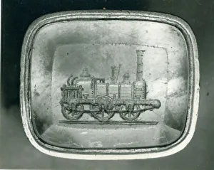 Bedlington Prints: Seal showing an unidentified Bedlington Works loco