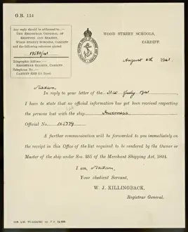 Drowned Prints: Seamen Missing at Sea