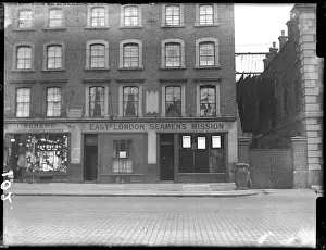 Shop Front Prints: SEAMENs MISSION 1930S