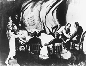 Harry Price Library Gallery: Seance with Rudi Sch