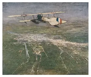 Seaplane over Damascus