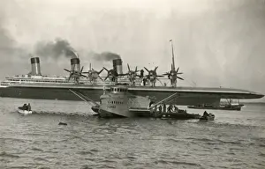Solent Prints: The Seaplane Dornier Dox in the Solent
